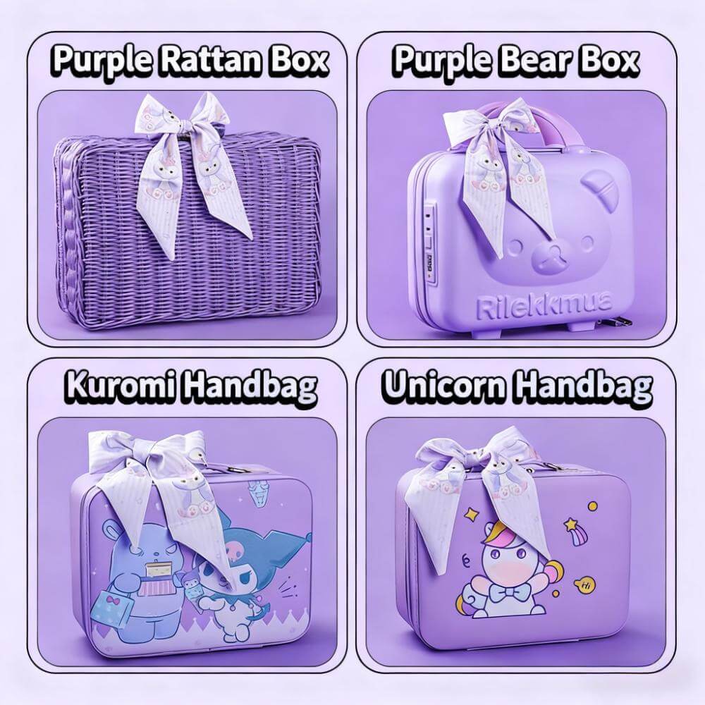 Kuromi Sanrio birthday gift stationery set, birthday present, school supplies stationery set - Image 5